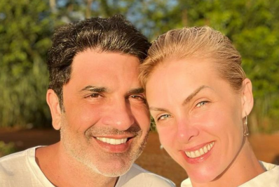 Ana Hickmann usa anel em foto com Edu Guedes e fãs disparam: 'Aliança'