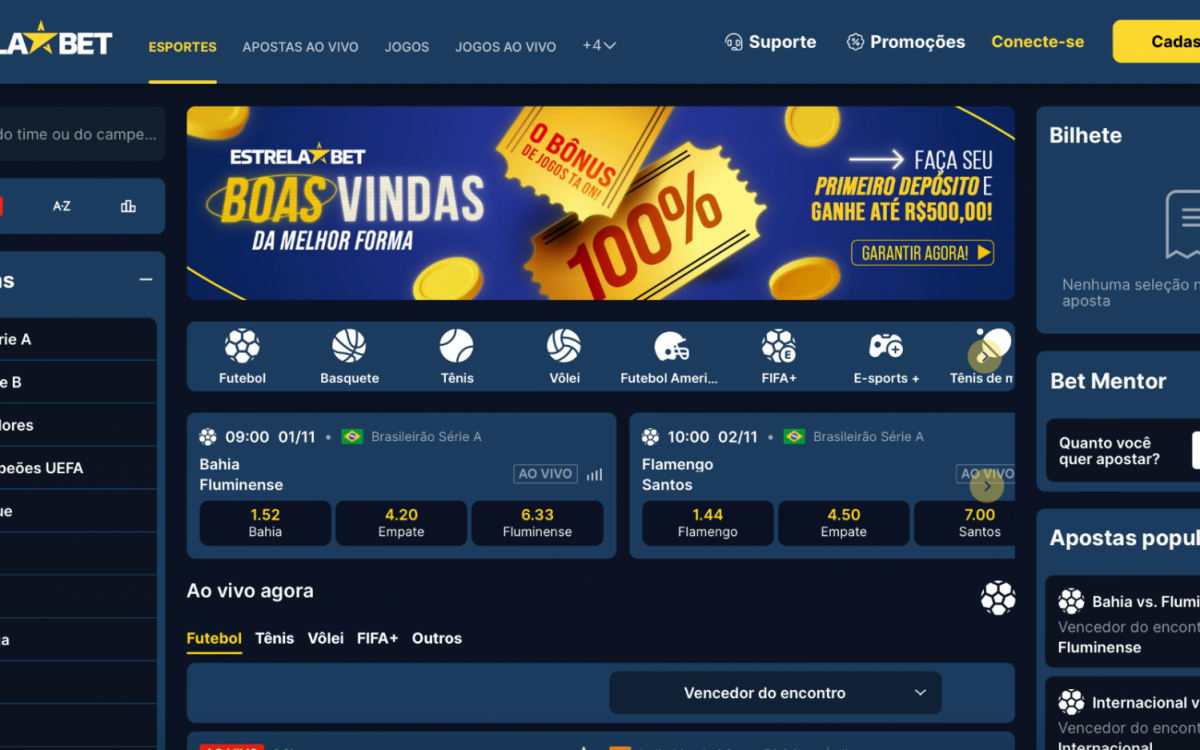 EstrelaBet: Melhor Site de Apostas para Pagamento Antecipado