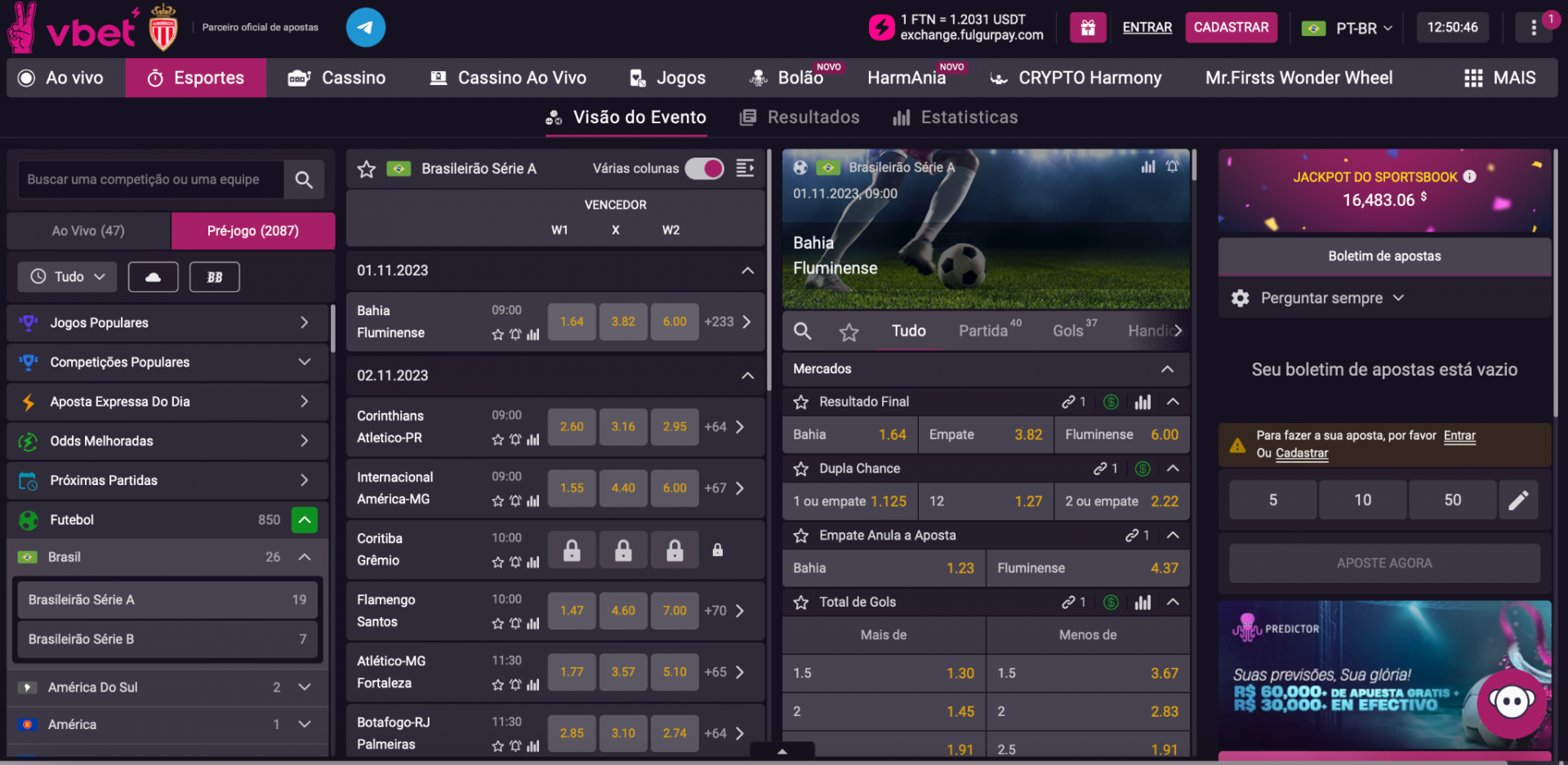 VBet: Melhor Ferramenta de Busca Para Apostas - Divulga&ccedil;&atilde;o