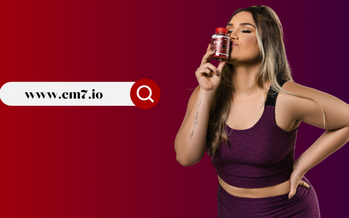 Os suplementos para emagrecer como o Em7 Caps auxiliam a perder gordura localizada e ganhar mais massa muscular - Divulgação