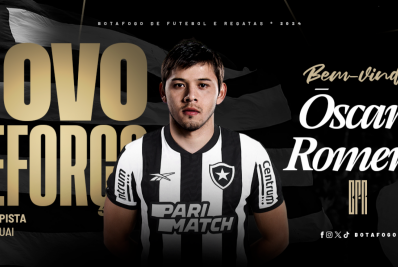 Botafogo oficializa a contratação do meia Óscar Romero