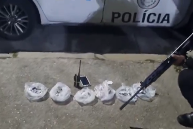 Homem é preso com 239 pinos de cocaína na Zona Norte