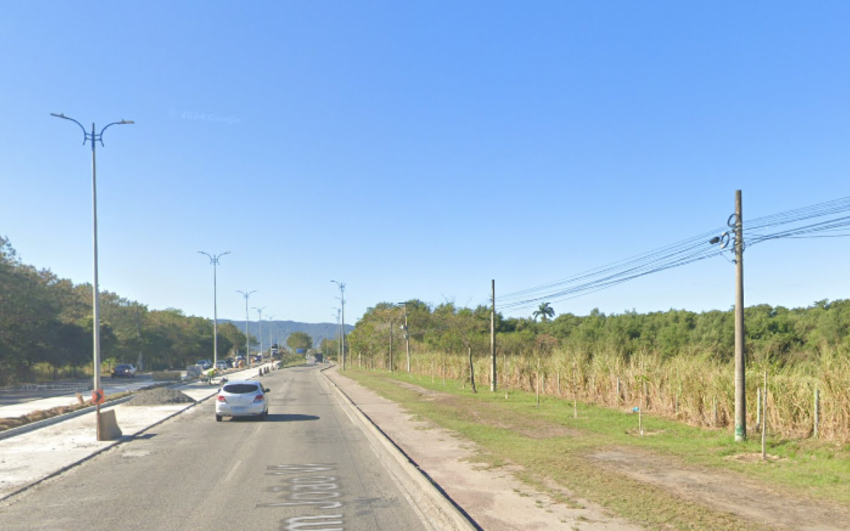 Área entre a Avenida Dom João VI e a Estrada da Matriz é a prevista para o projeto - Google Maps / Reprodução