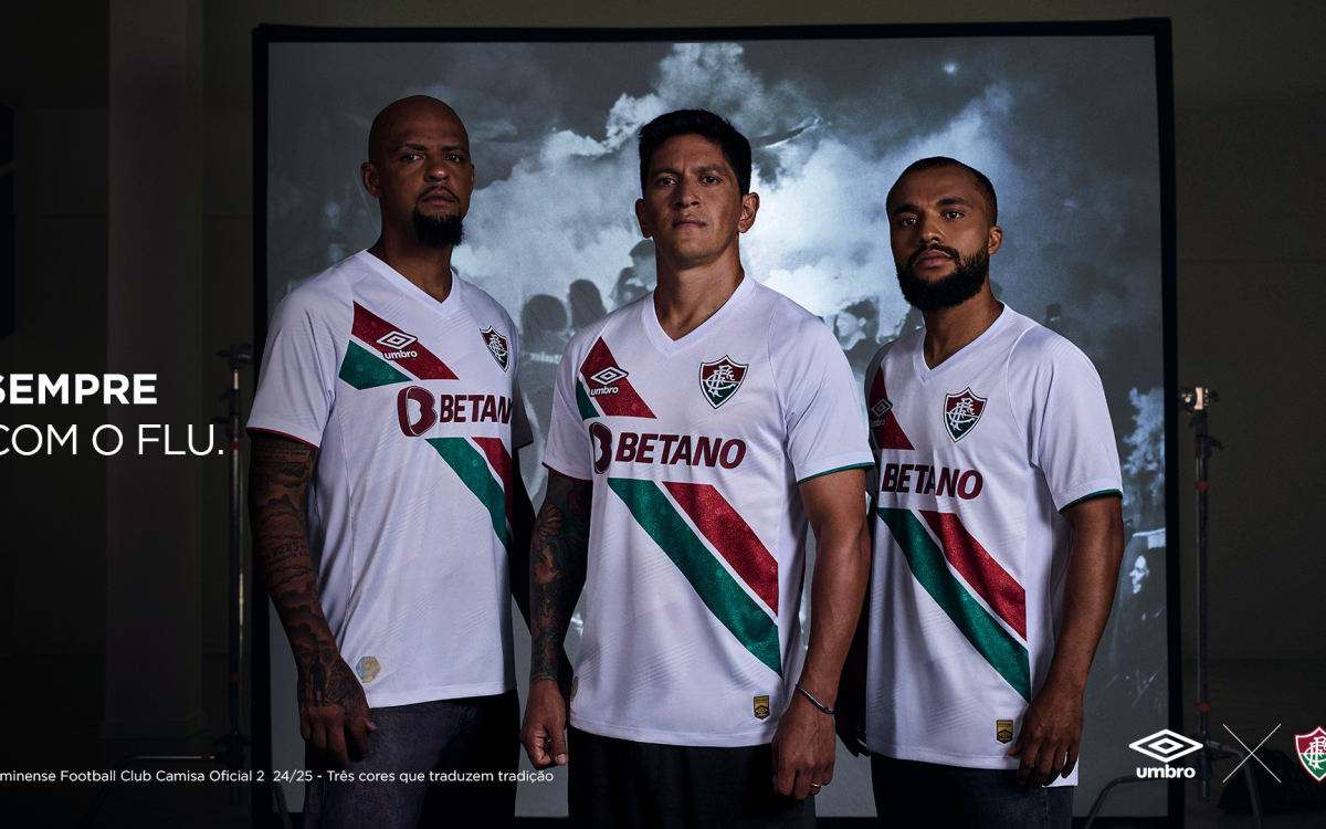 Fluminense lançou novo segundo uniforme nesta sexta-feira (22) - Divulgação/Fluminense FC