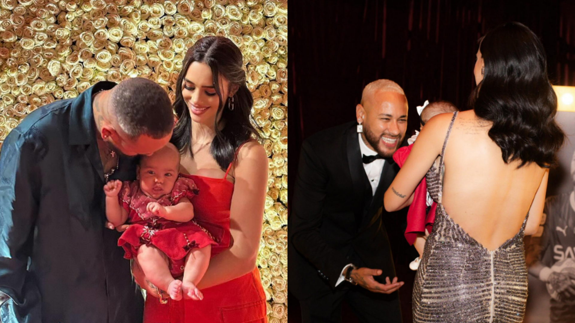 Bruna Biancardi e Mavie, filha de Neymar, viajam para Arábia Saudita - Foto: Reprodução