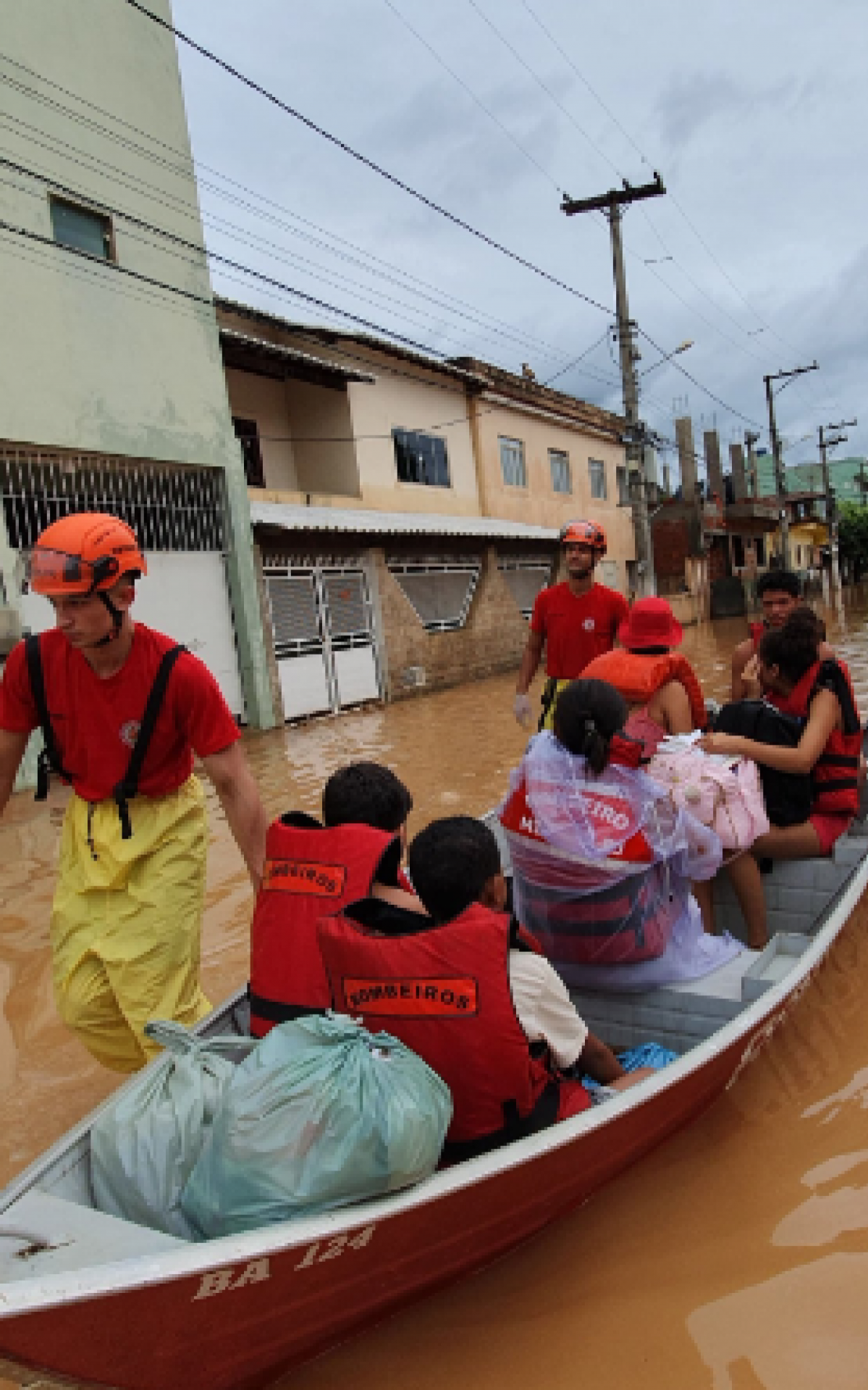 Defesa Civil do Rio alerta para chuvas intensas em todo o território fluminense - Reprodução Bombeiros