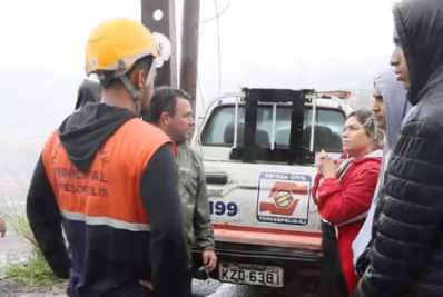 Destacamento da Prefeitura de Teresópolis monitora pontos críticos