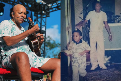 Filho de Anderson Leonardo faz homenagem para o pai, que segue internado