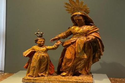 Polícia recupera estátua de Santa furtada de igreja do interior do Rio em Minas Gerais