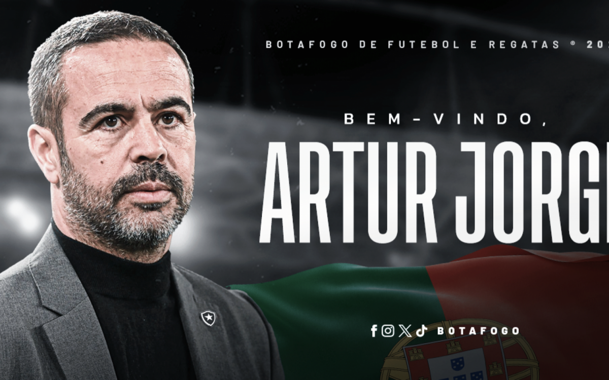 Artur Jorge é o novo técnico do Botafogo - Divulgação/Botafogo