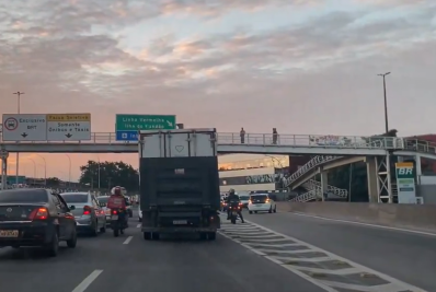 Tentativa de assalto provoca tiroteio na Linha Vermelha