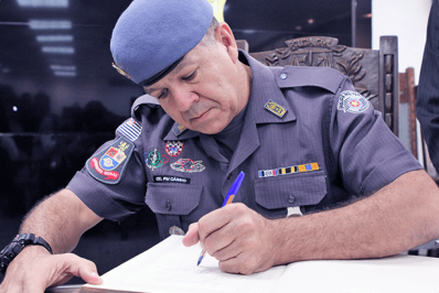 Chefe da PM de SP é eleito presidente do Conselho Nacional de Comandantes-Gerais