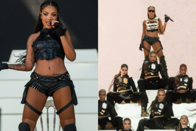 Ludmilla é anunciada por Beyoncé no palco principal do Coachella