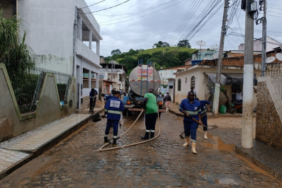 Estragos causados por chuvas são reparados e famílias cadastradas para ajuda