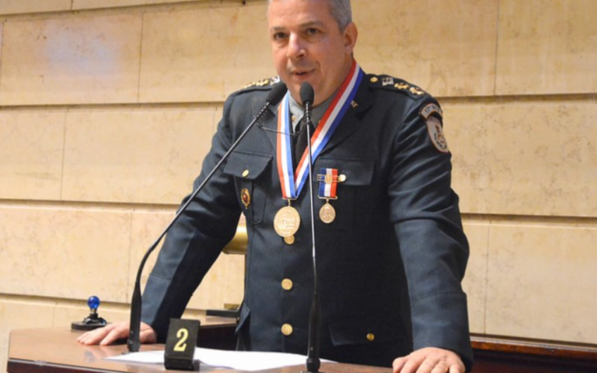 Coronel Marcelo de Menezes Nogueira recebeu a Medalha Pedro Ernesto em 2018