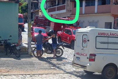 Casal pega fogo durante discussão