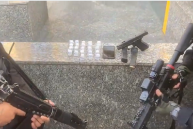 Suspeito é baleado durante confronto com PMs em Bangu