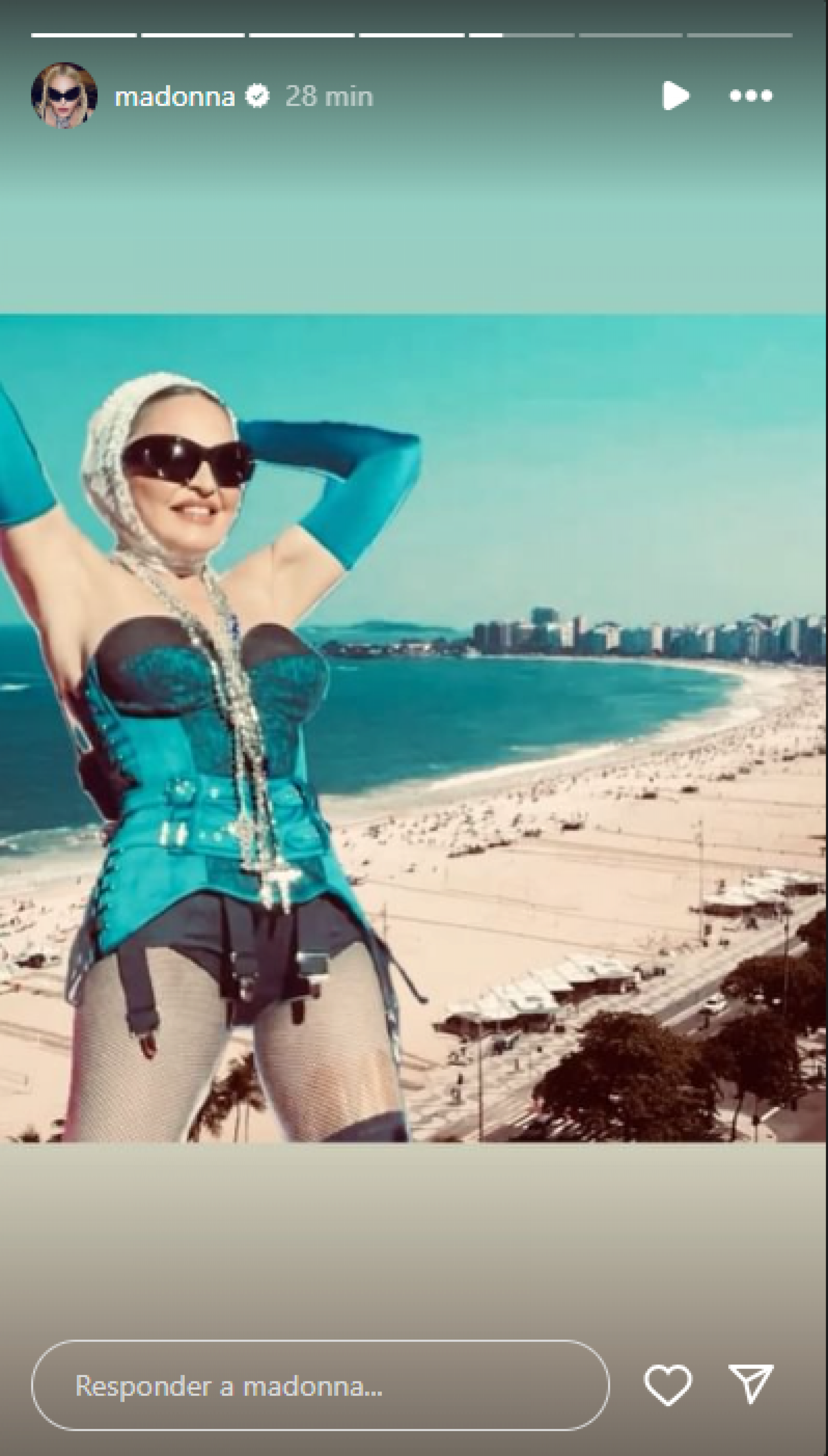 Meme postado pela Madonna - Reprodução/Instagram