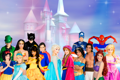 Peça infantil Princesas e Heróis em cartaz em Niterói