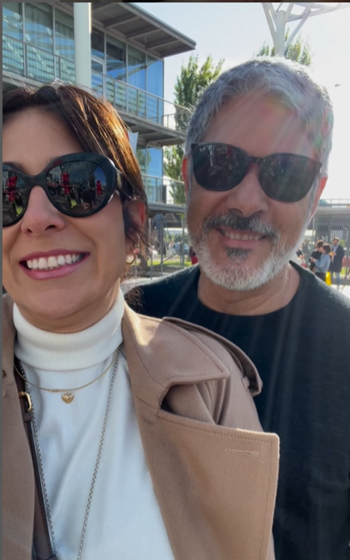 Nathasha Dantas e William Bonner - Reprodução/Instagram