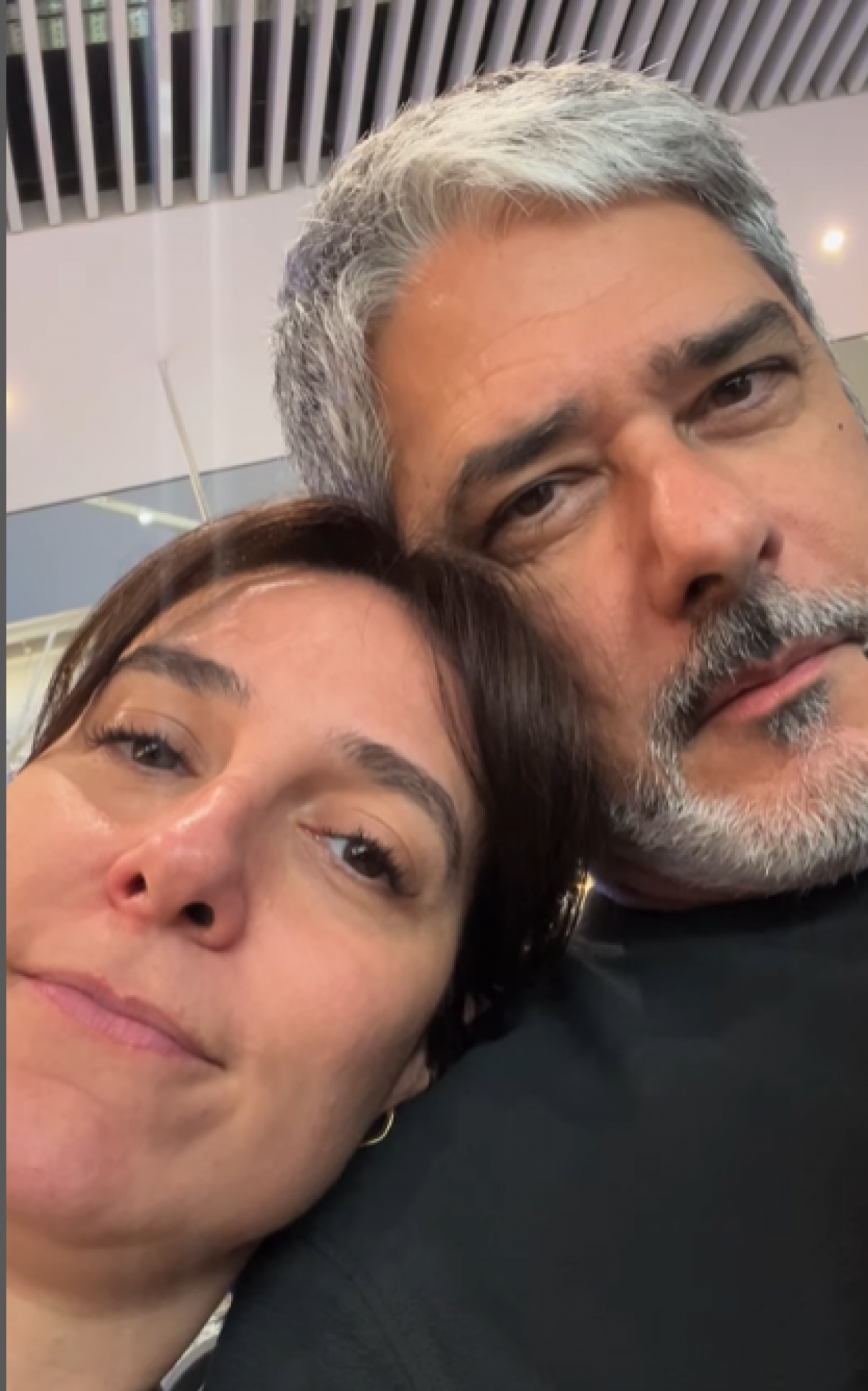 Nathasha Dantas e William Bonner - Reprodução/Instagram
