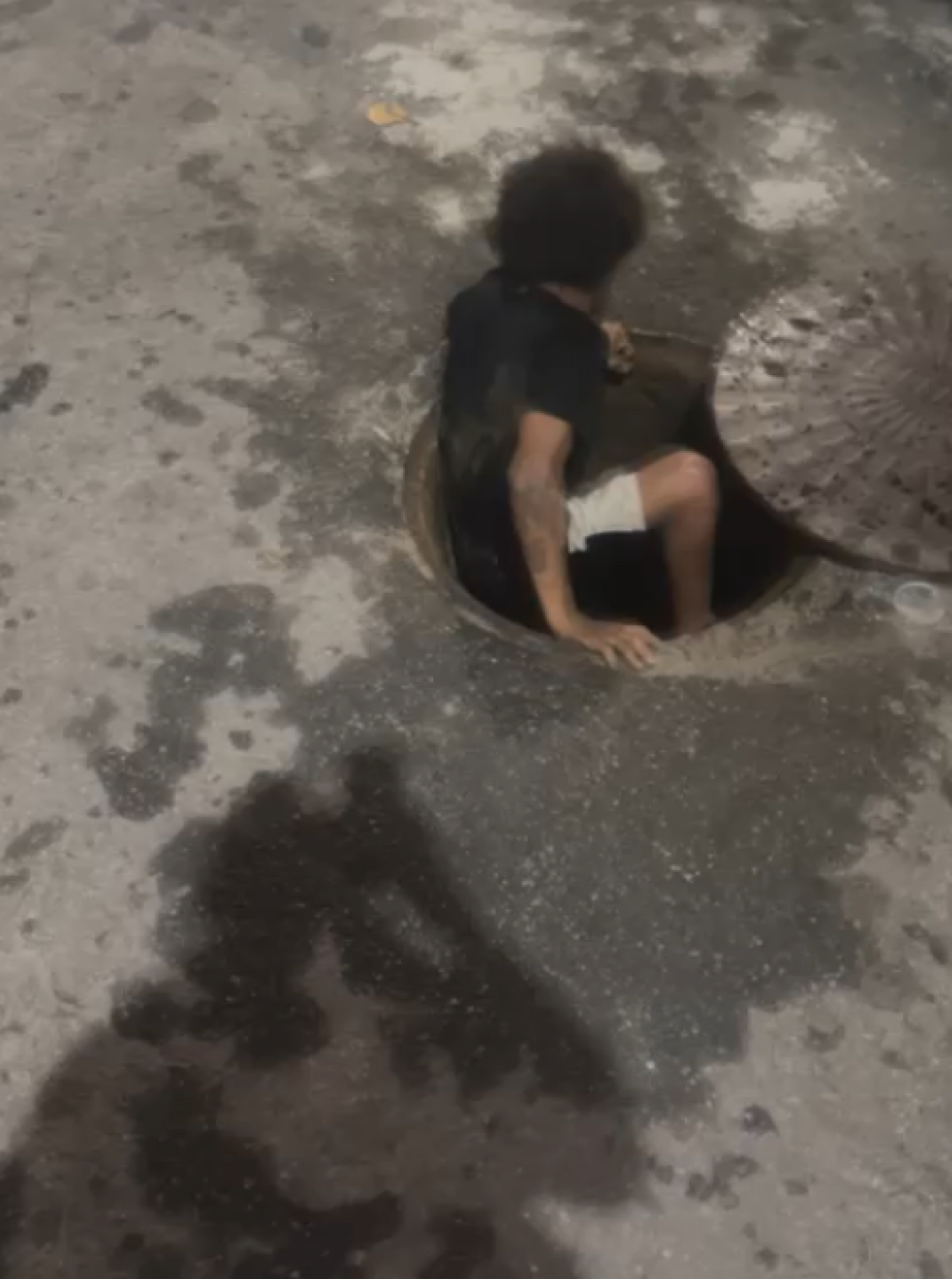 Homem que furtava cabos dentro de bueiro foi preso em flagrante - Divulga&ccedil;&atilde;o / Pol&iacute;cia Militar