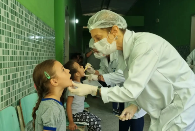 Centros de Educação Infantil de Bom Jardim recebem projeto de saúde bucal