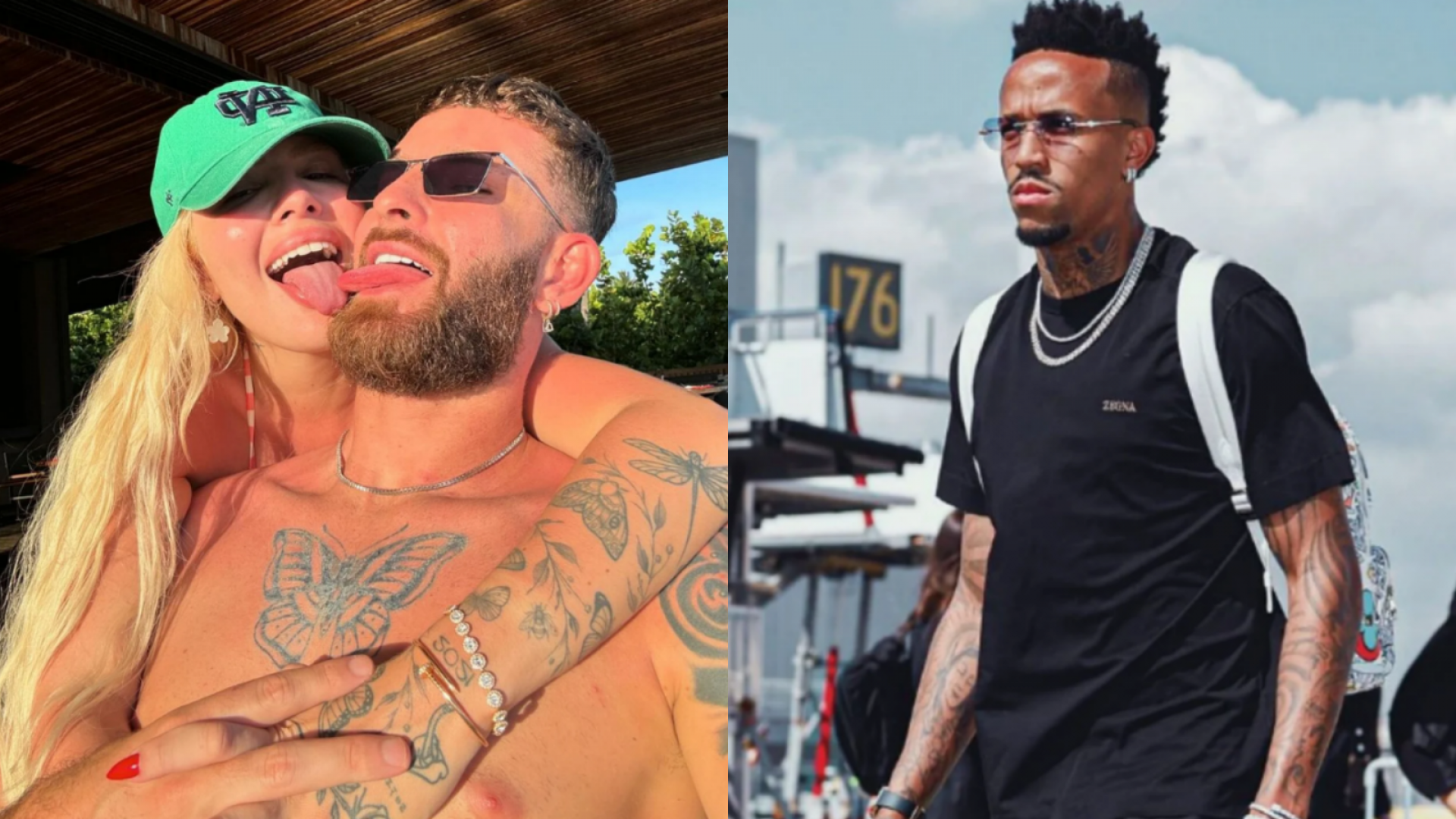 Karoline Lima, Léo Pereira e Éder Militão - Foto: Reprodução