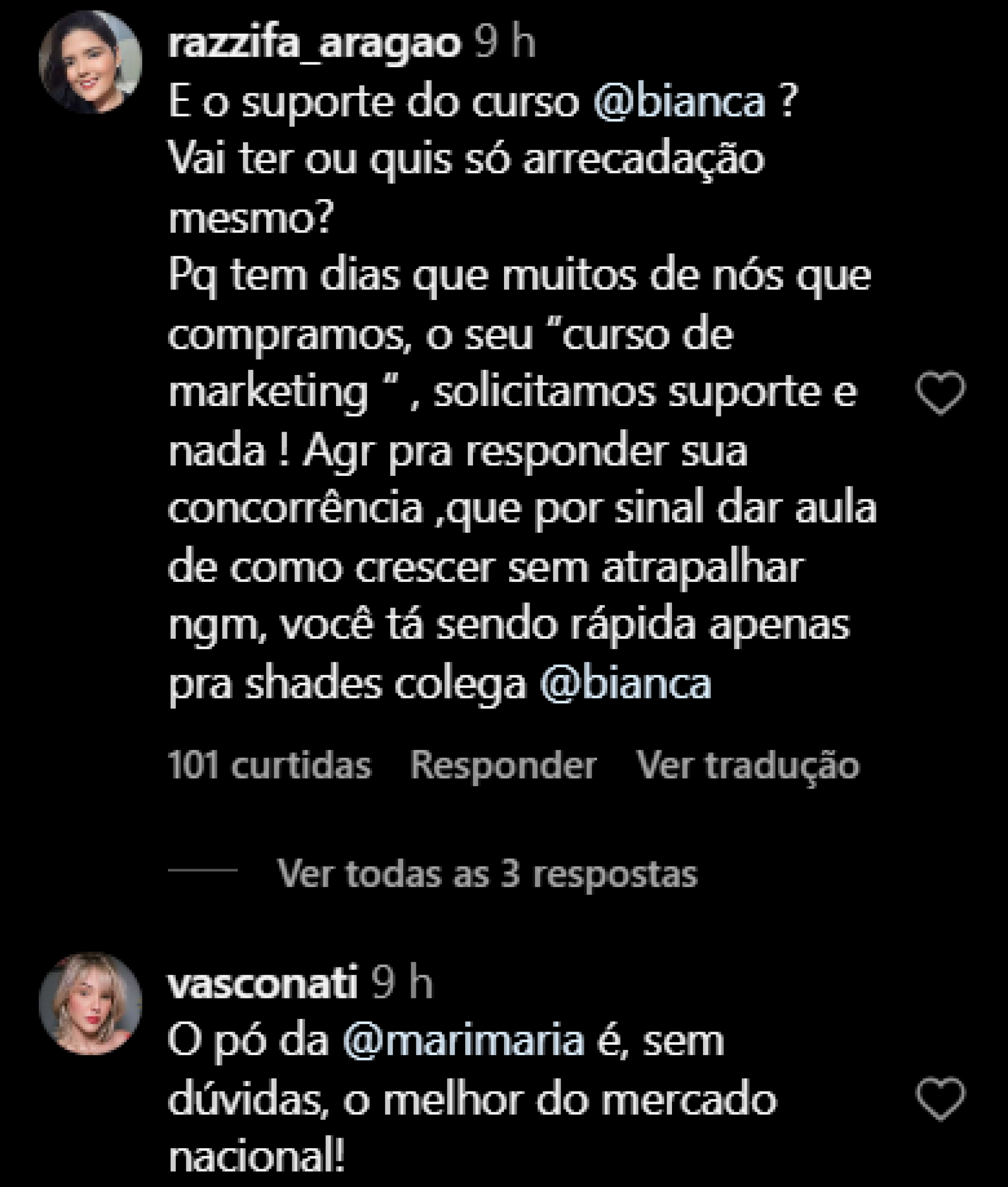 Bianca Andrade é detonada na web após reagir ao conteúdo de Mari Maria - Foto: Reprodução