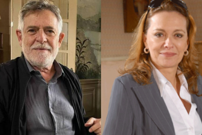 Treta com Zé de Abreu vira publi de enxaguante bucal para Maria Zilda