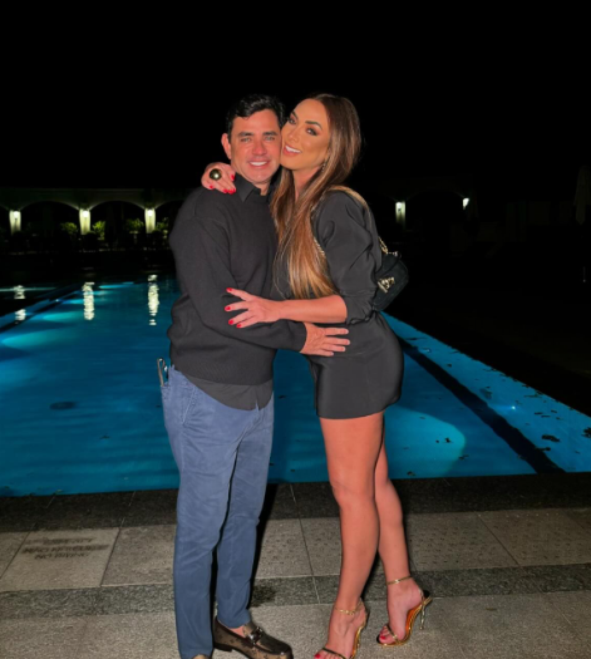 O empresário Marcelo Viana e a modelo Nicole Bahls - Reprodução / Instagram