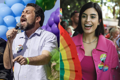 Boulos e Tabata vão à Parada LGBT+, que não tem a presença do prefeito Ricardo Nunes
