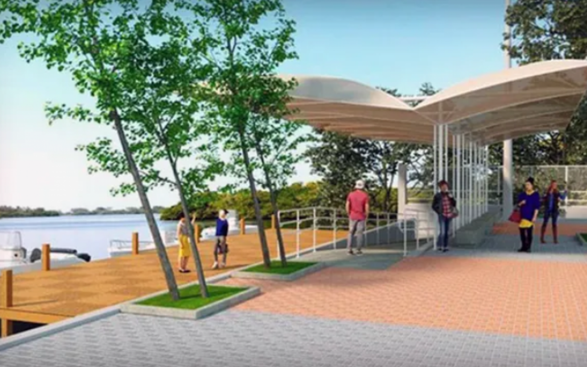 Projeto das barcas que ligarão bairros da Zona Oeste