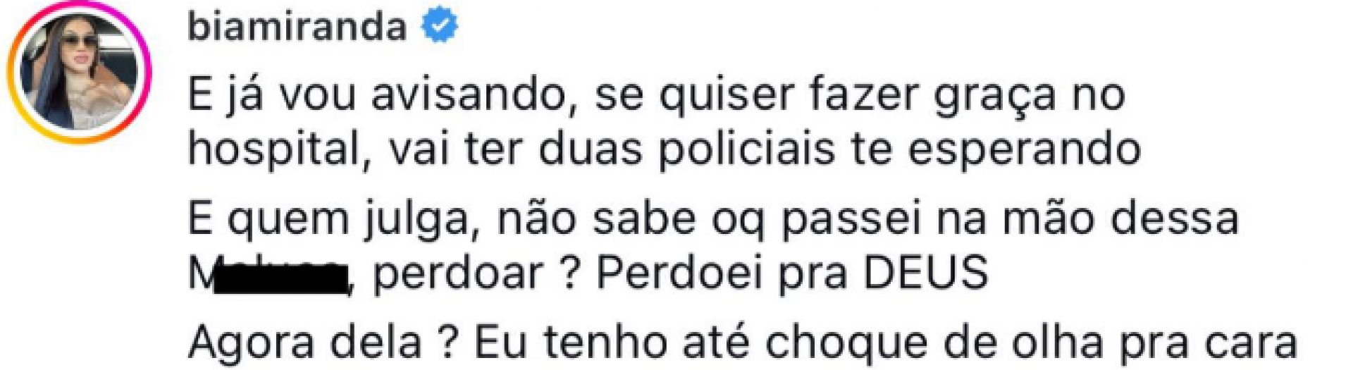 Bia Miranda acusa sua mãe, Jenny, de tentar lucrar com sua gravidez - Foto: Reprodução