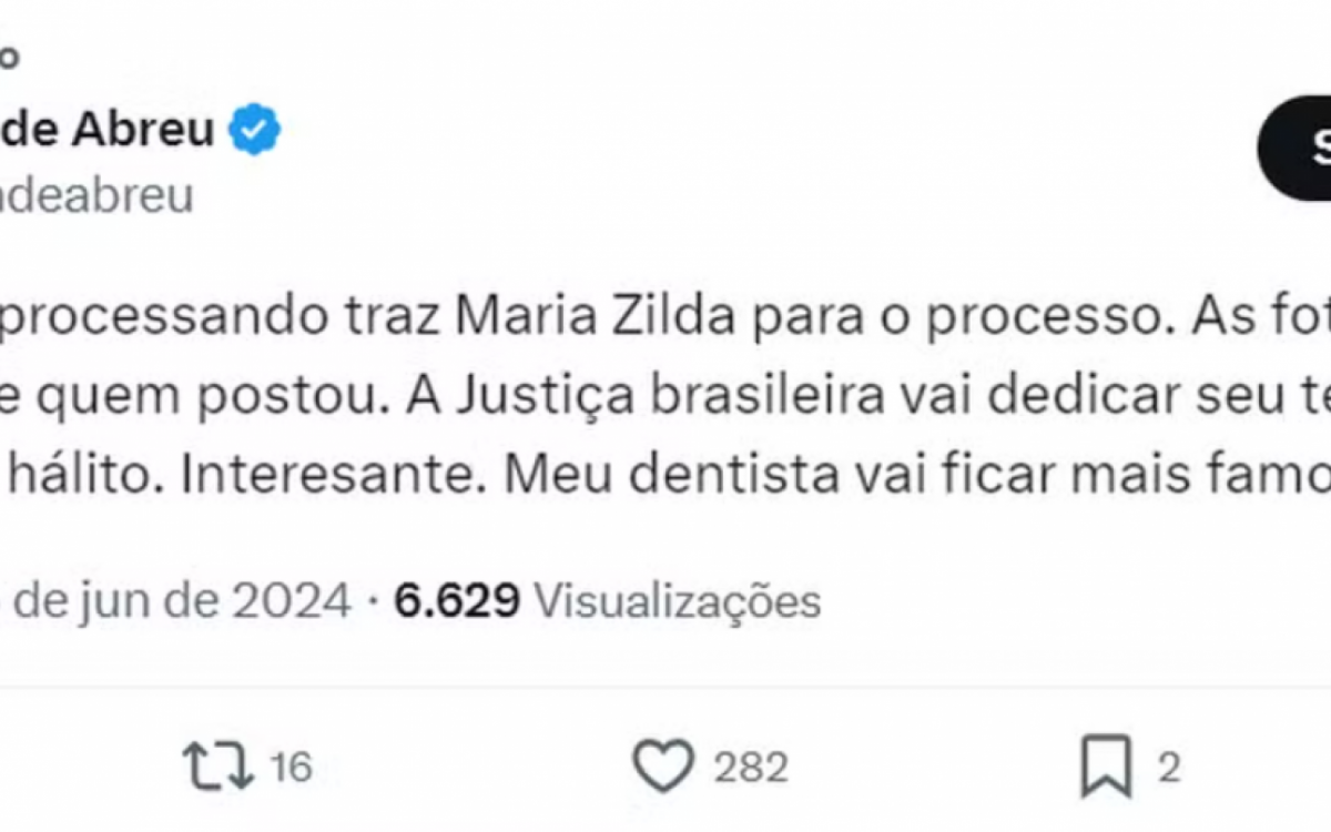 José de Abreu ironiza processo de Murilo Rosa: \'Vai julgar meu hálito\'