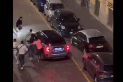 Vídeo: Motorista bêbado atropela cinco pessoas e atinge oito carros na Itália