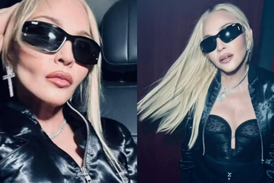 Madonna entrega look com par de brincos de designer brasileira