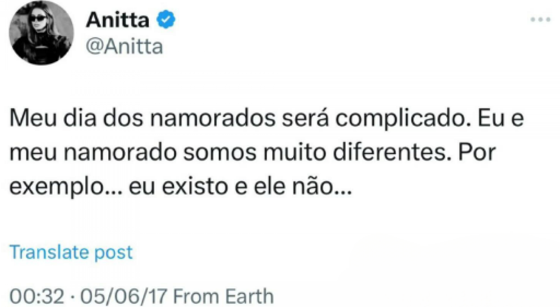 Assumiu? Anitta supreende fãs ao detalhar novo affair: 'Complicado' - Foto: Reprodução