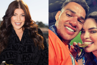 Esposa de goleiro responde Jaquelline e web reage: 'Quer aparecer'