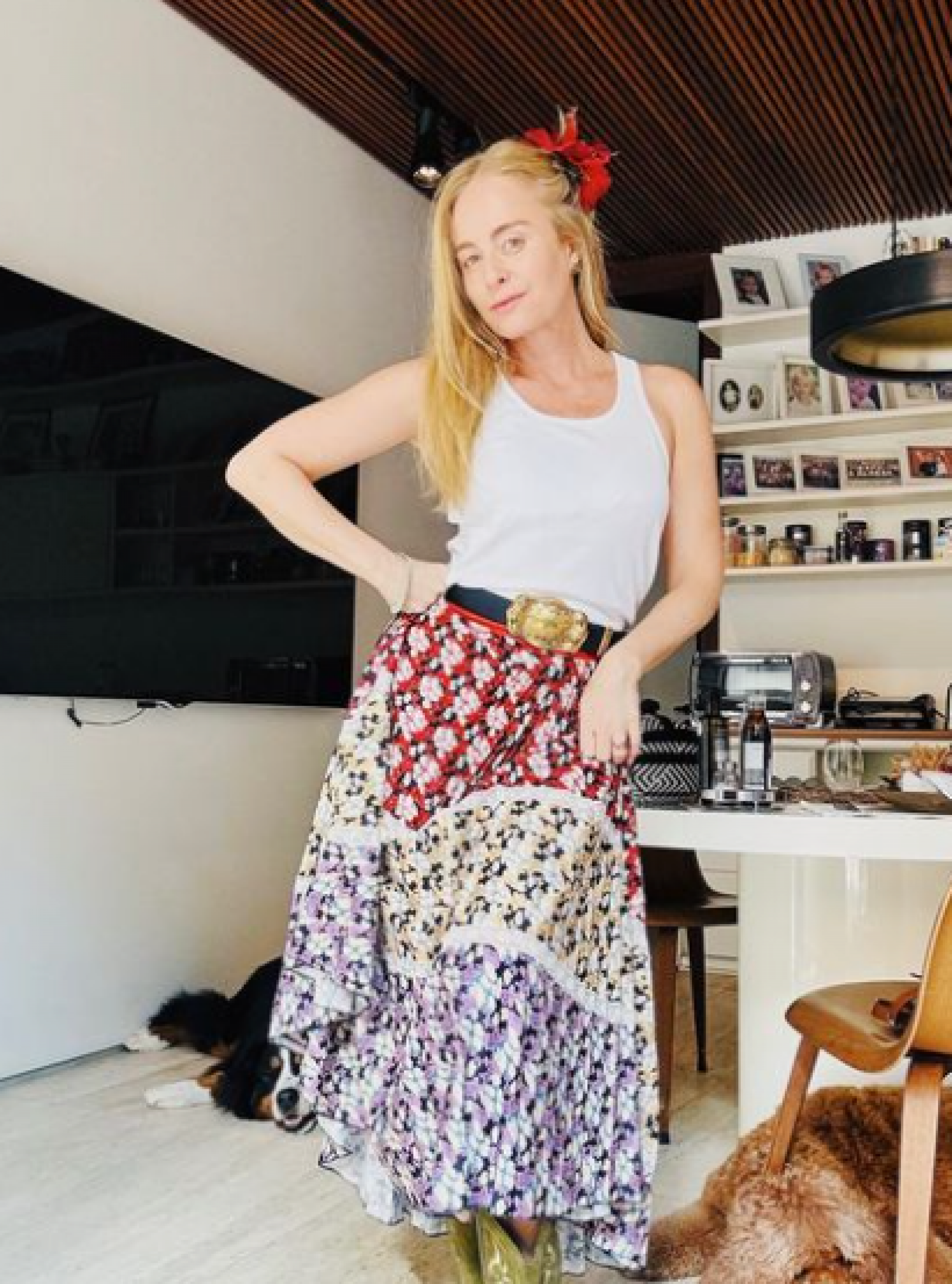 Angélica mostra look junino para 'arraiá' na escola da filha: 'Todo mundo entra na onda' - Reprodução / Instagram