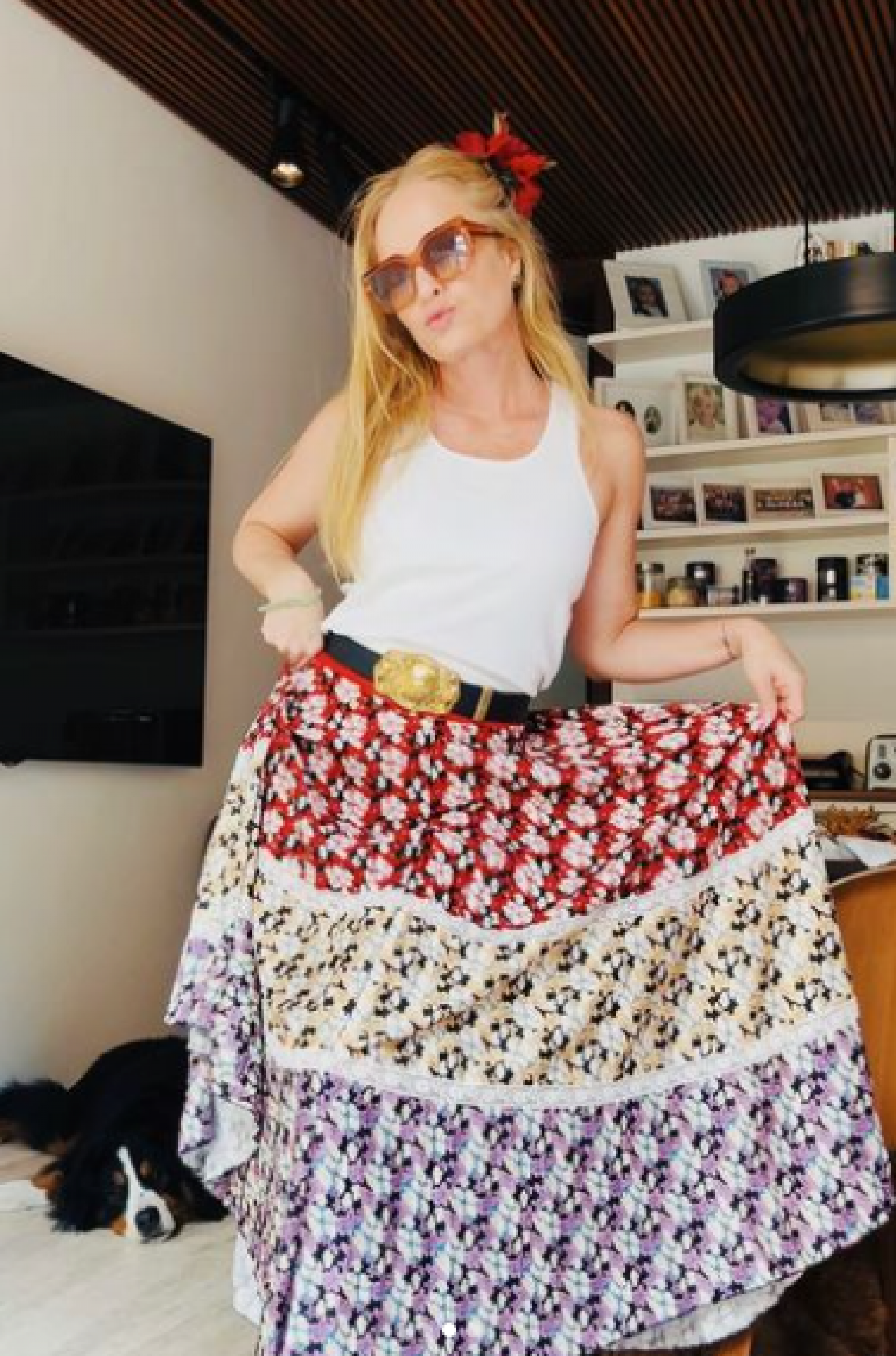 Angélica mostra look junino para 'arraiá' na escola da filha: 'Todo mundo entra na onda' - Reprodução / Instagram