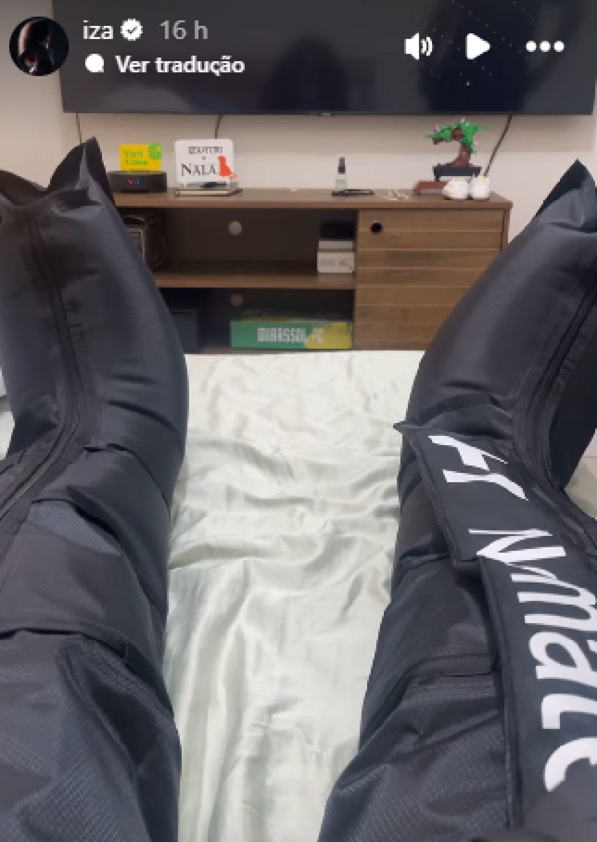 Iza tem desejo de grávida e Yuri Lima atende pedido: 'Missão dada é missão cumprida' 
 - Reprodução / Instagram