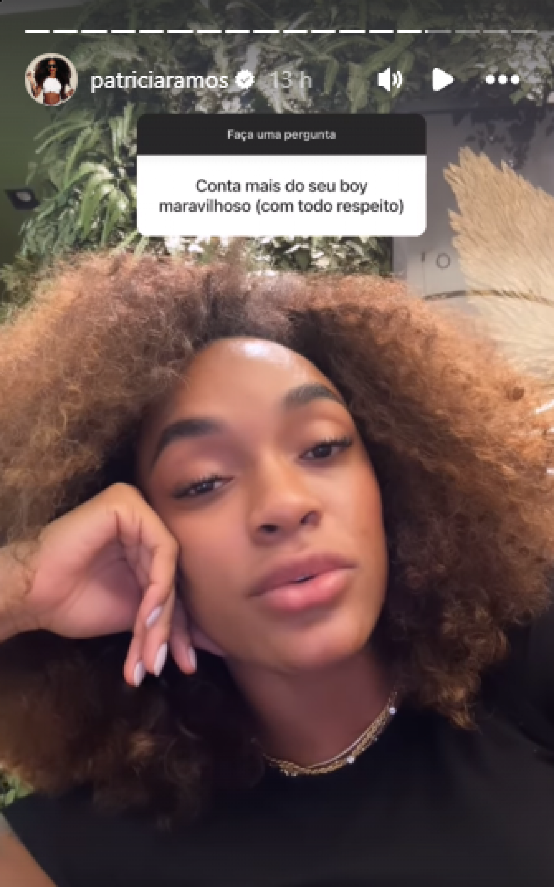 Patrícia Ramos explica motivo de não expor novo relacionamento
 - Reprodução / Instagram