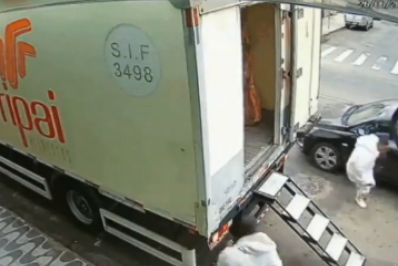 Vídeo: PM dispara contra entregador após briga por vaga de estacionamento em Juiz de Fora 