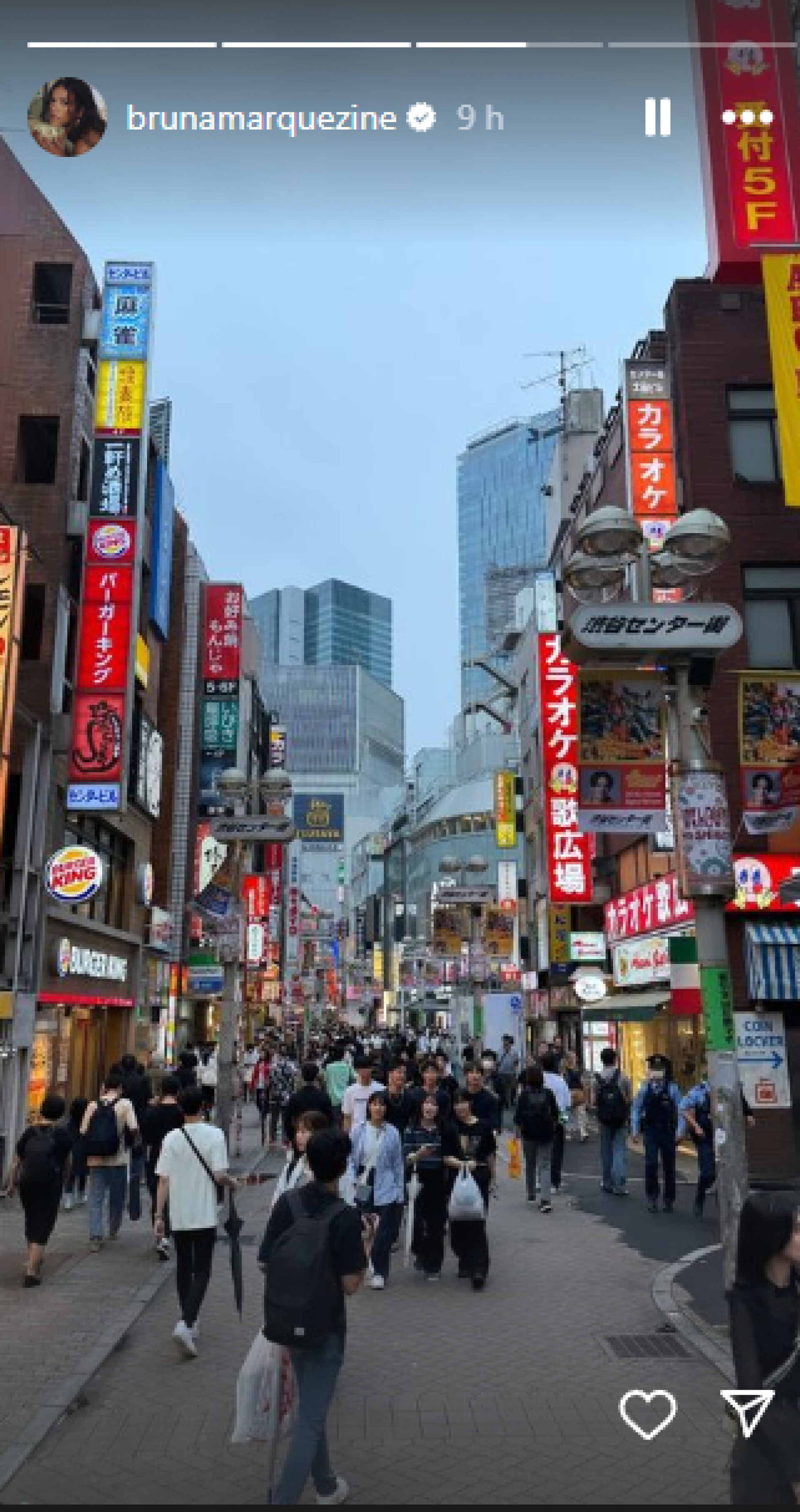 Bruna Marquezine publica fotos em viagem no Japão - Reprodução / Instagram