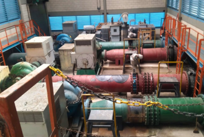 Modernização melhora abastecimento de água em Meriti