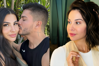 Namorada se mete em treta de Arthur e Maíra: 'Chama padrasto de pai por pressão'