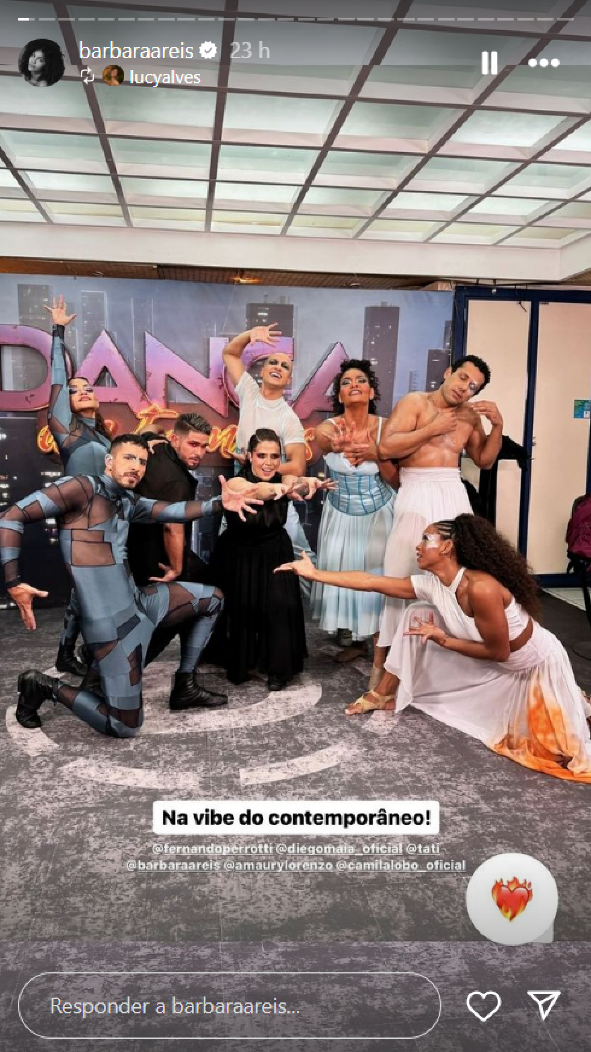 Barbara Reis na semifinal da Dança dos Famosos - Foto: Reprodução