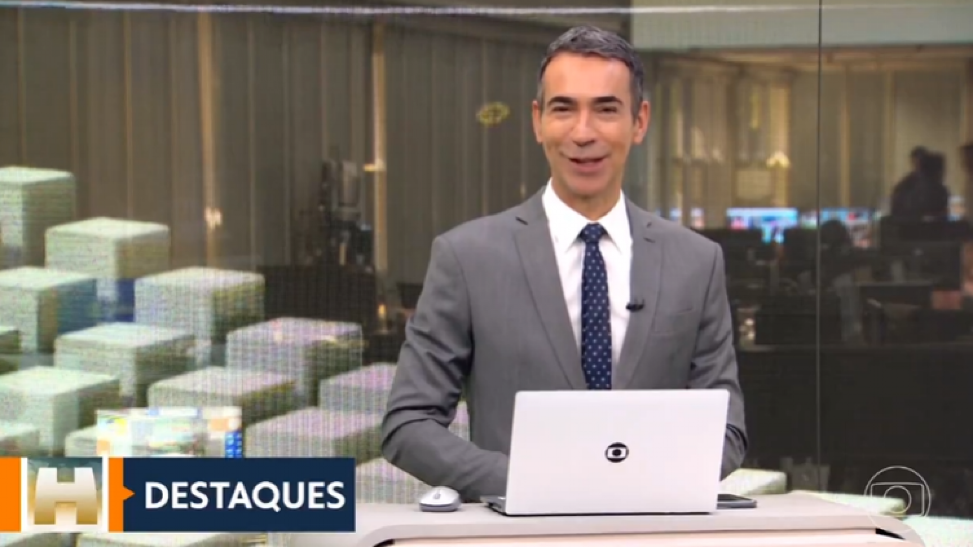 Cesar Tralli - Reprodução/Globo