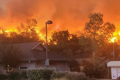 Novo incêndio fora de controle obriga mais evacuações na Califórnia